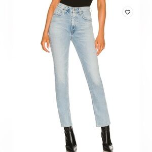 Citizens Of Humanity Jeans Womens Daphne High Rise Stovepipe Straight Grappa 23